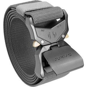 Tactical Belt Military Hiking Rigger Nylon Web w/Heavy Duty Quick Release Buckle